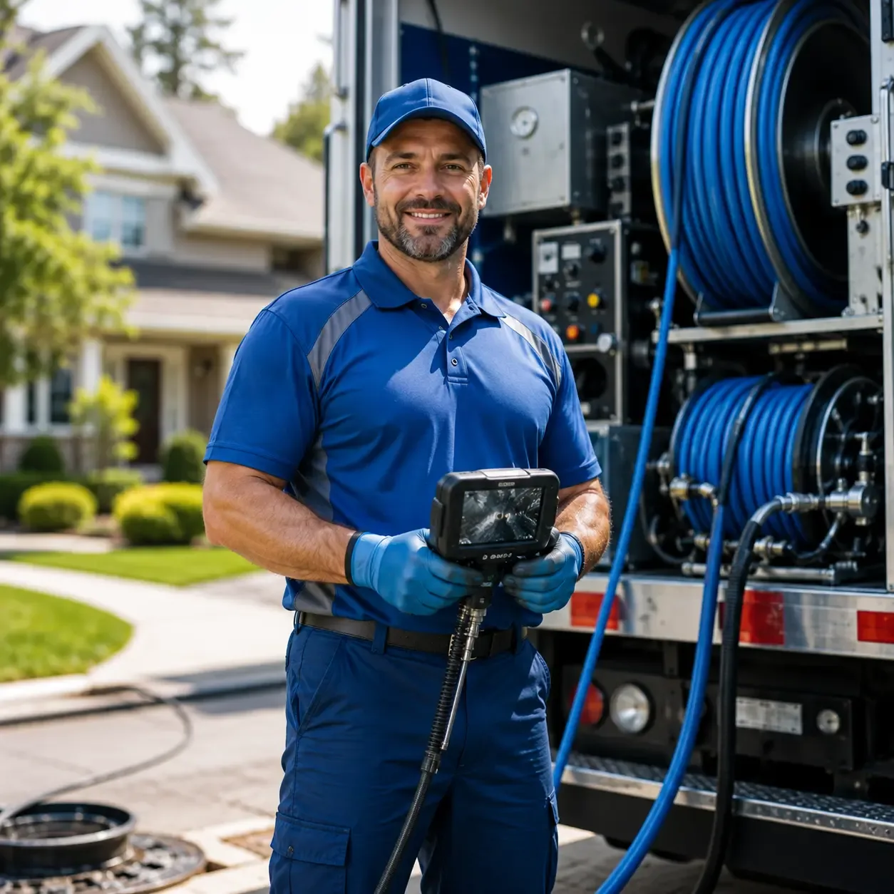 Local outdoor drain cleaning specialists in Newton, WI